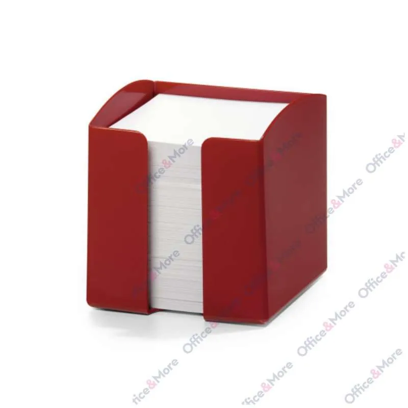 DURABLE BLOK KOCKA CRVEN PVC POSTOLJE 10 CM X 10CM 