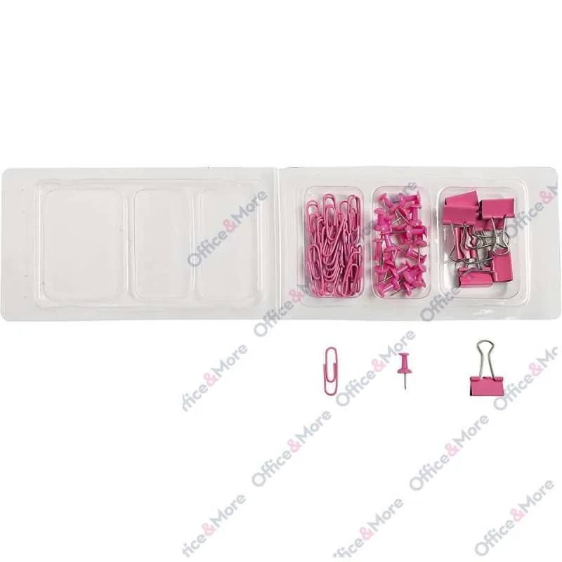 EXACOMPTA SET, KLIPSE PASTEL 58, ROZE 