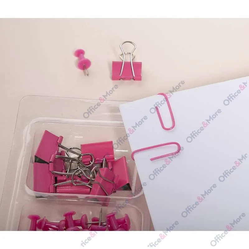 EXACOMPTA SET, KLIPSE PASTEL 58, ROZE 