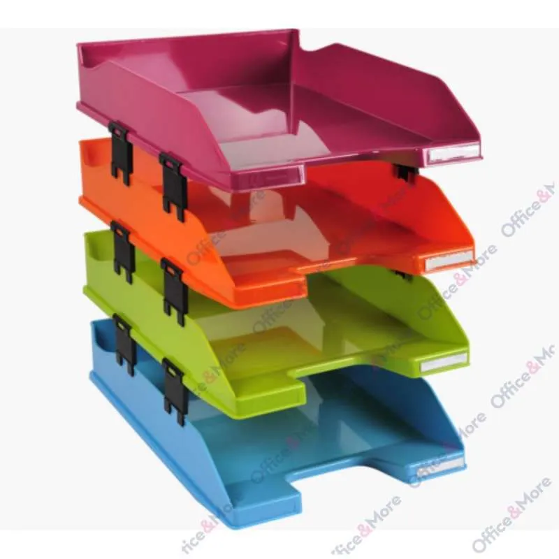 EXACOMPTA POLICA HORIZ. GLOSSY SET 4 BOJE IDERAMA 
