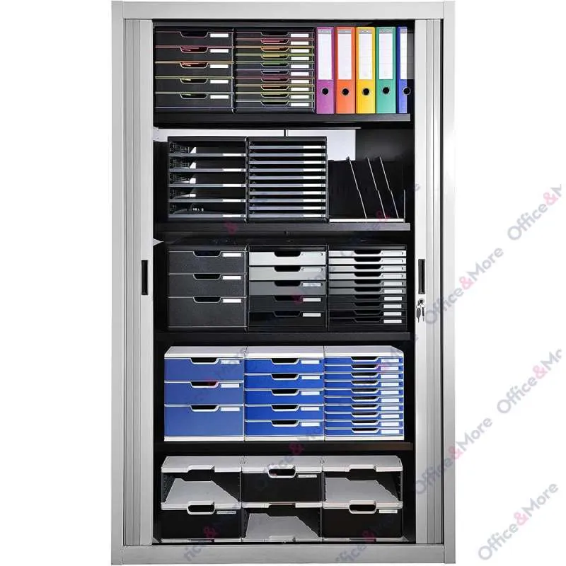EXACOMPTA BOKS 10 FIOKA SIVA-PLAVA MODULO A4 