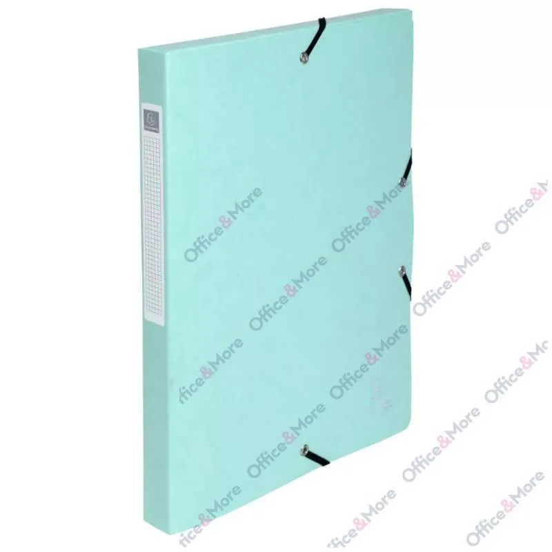 EXACOMPTA BOX FASCIKLA A4 40mm 0.7mm AQUAREL Ass. 