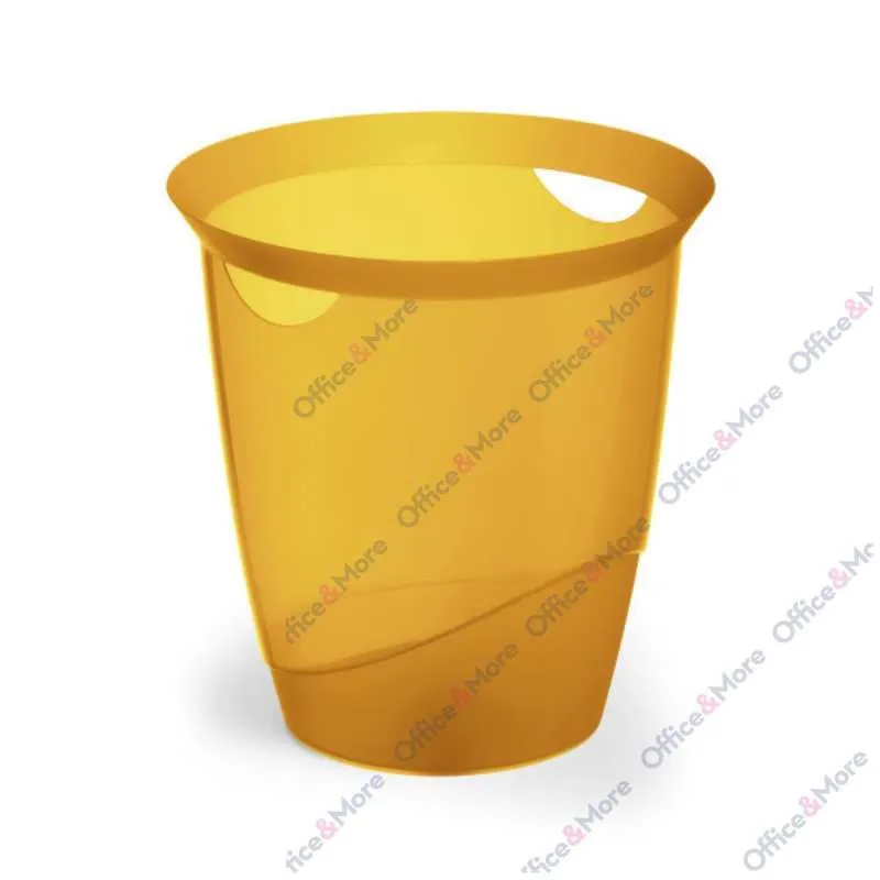 DURABLE KANTA ZA SMEĆE TRANSP.ORANŽ TREND 