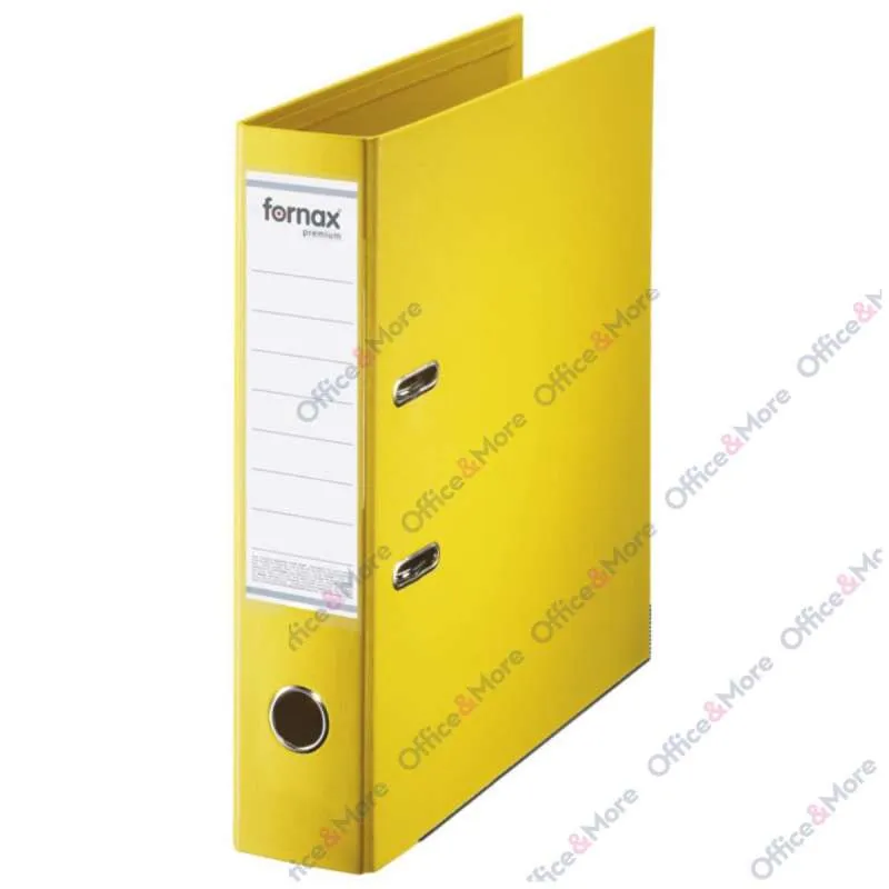 FORNAX REGISTRATOR PREMIUM A4 8CM ŽUTA PP 403354 