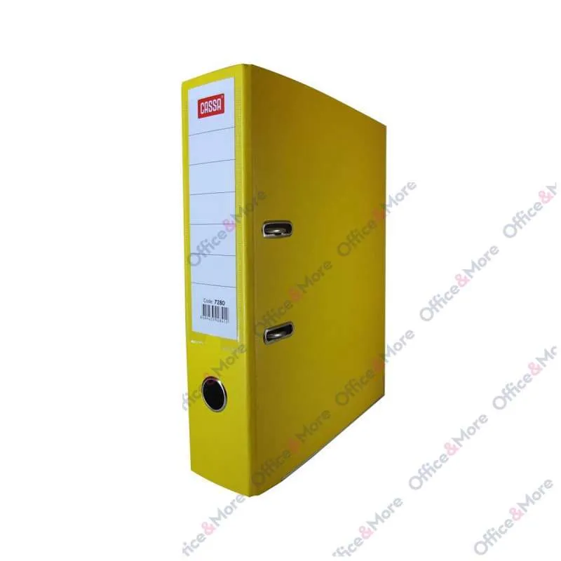 CASSA REGISTRATOR A4 8CM ŽUTI 