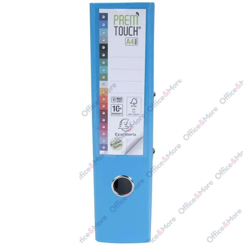 EXACOMPTA REGISTRATOR PREMIUM A4 8CM SV PLAVA 
