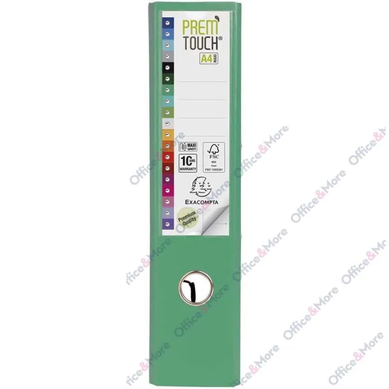 EXACOMPTA REGISTRATOR PREMIUM A4 8CM ZELENA 53343E 
