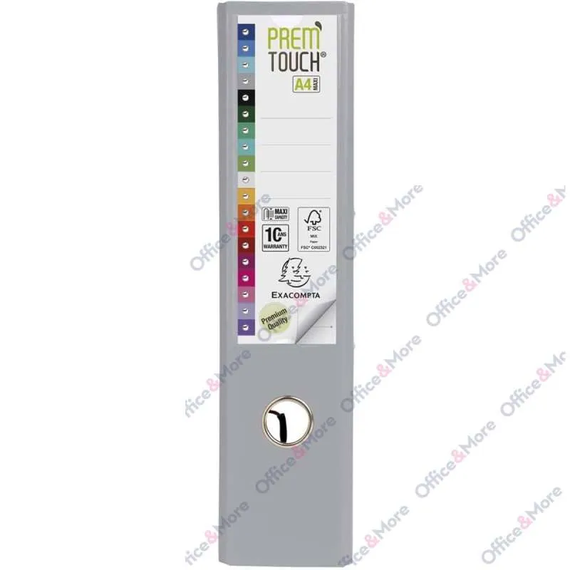 EXACOMPTA REGISTRATOR PREMIUM A4 8CM T.SIVA 53354E 