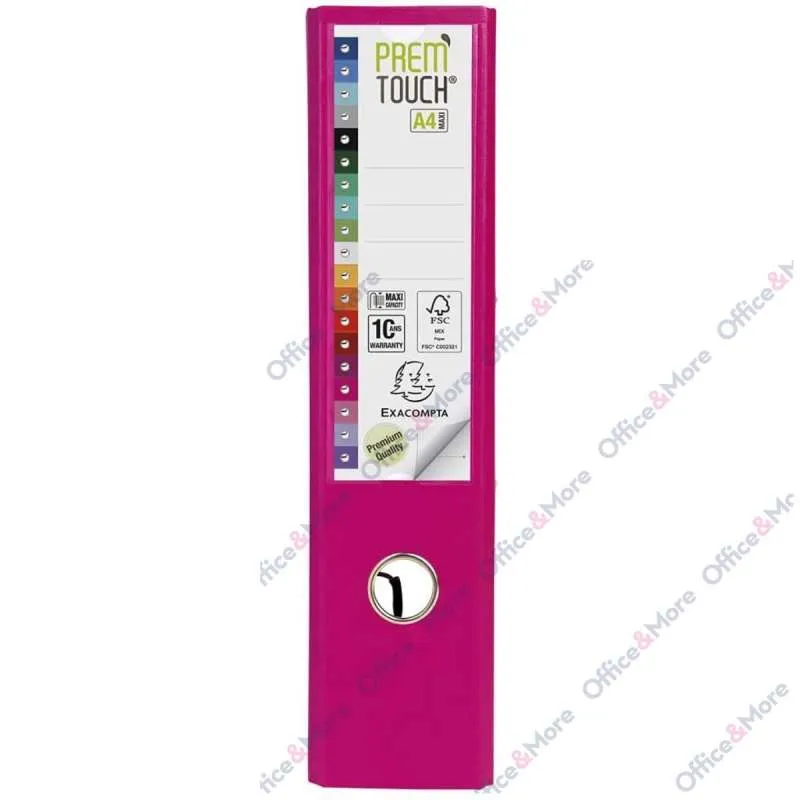 EXACOMPTA REGISTRATOR PREMIUM A4 8CM MALINA 53359E 