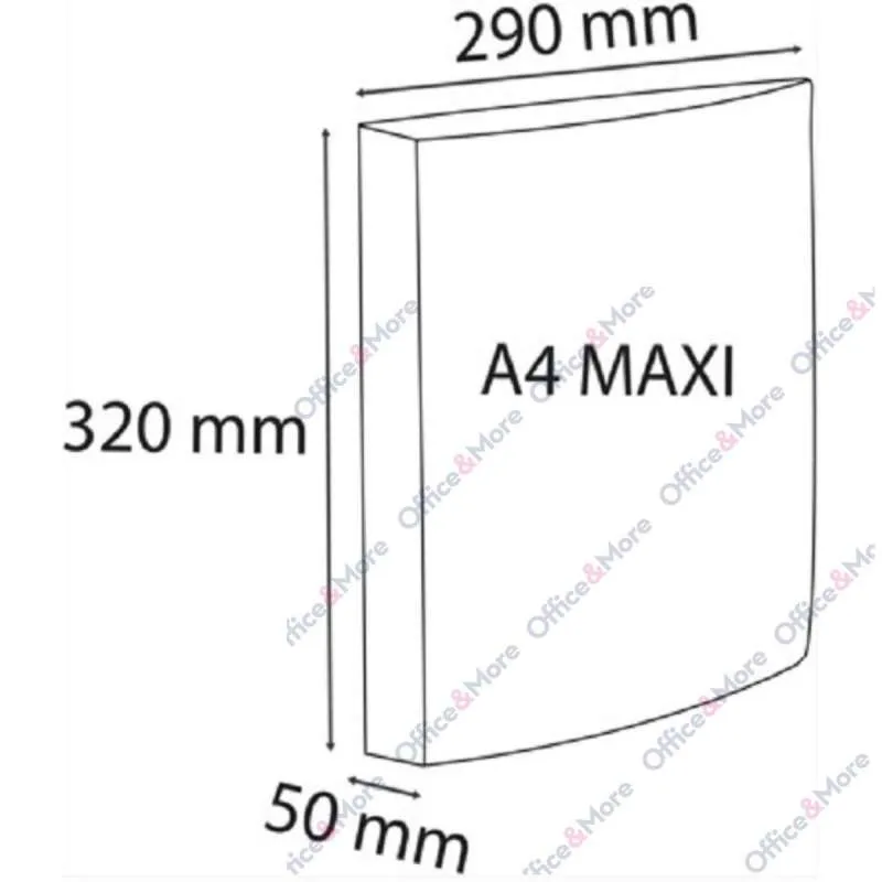 EXACOMPTA FOLDER  EXACTIV SA BLOKOM, CRNA 