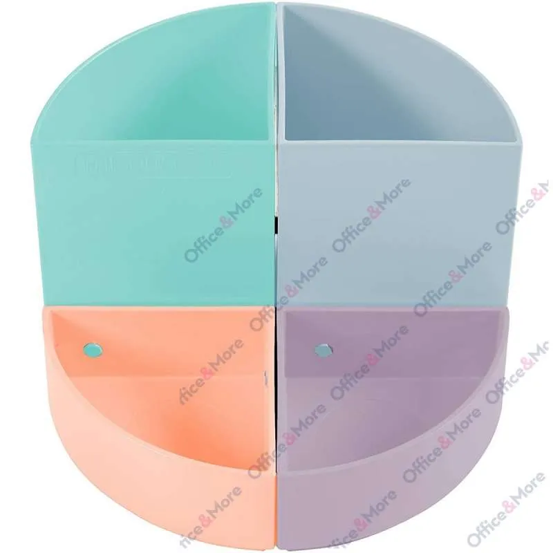 EXACOMPTA STONI ORGANAJZER MODULAR QUARTER,PASTEL 