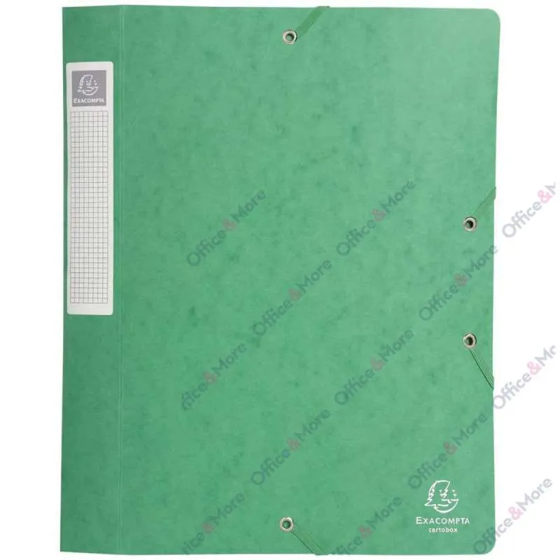 EXACOMPTA FASCIKLA 40MM, ZELENA,CARTBOX 