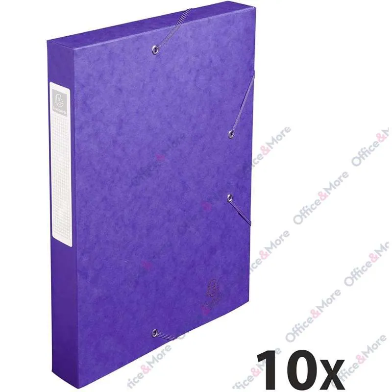 EXACOMPTA FASCIKLA 40MM, LJUBIČASTA, CARTBOX 