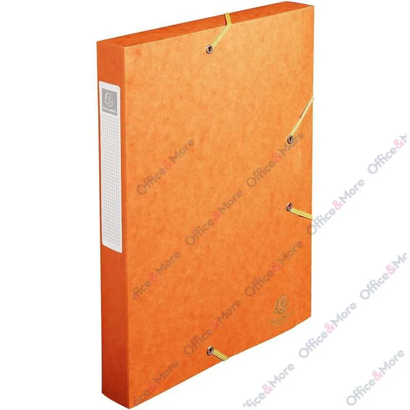EXACOMPTA FASCIKLA 40MM, NARANDŽASTA, CARTBOX 