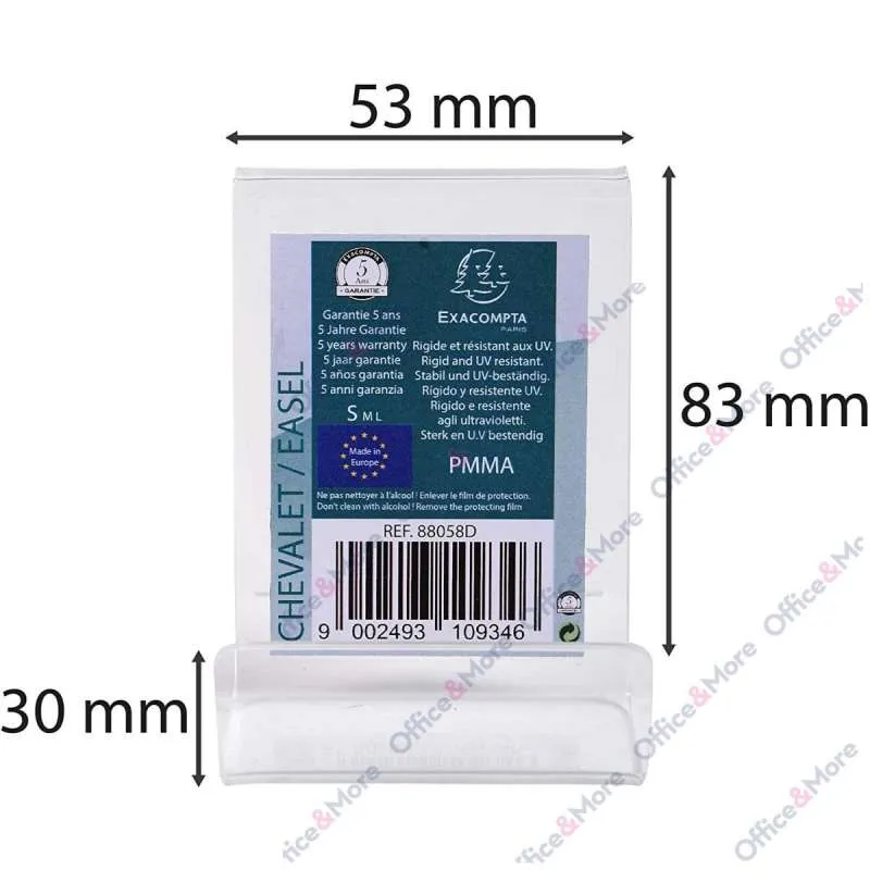 EXACOMPTA KLIRIT DRŽAČ KATALOGA, S,30x83x53 mm 