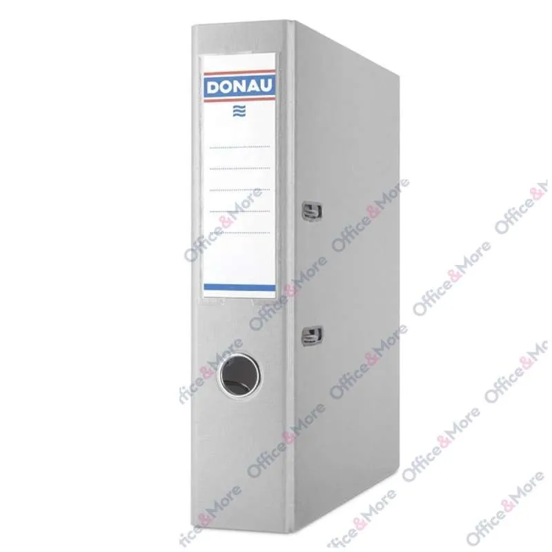 DONAU REGISTRATOR PREMIUM 8CM, SIVA 