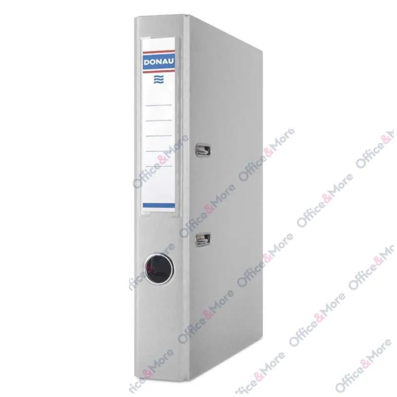 DONAU REGISTRATOR PREMIUM 5CM, SIVA 