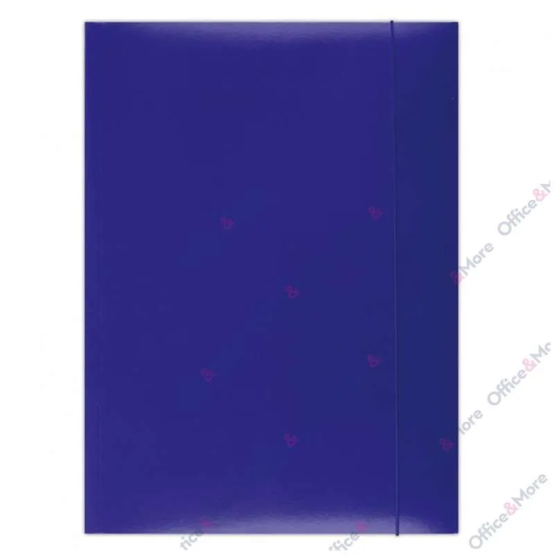OFFICE PR. FASCIKLA SA GUMOM PLAVA A4 350G 