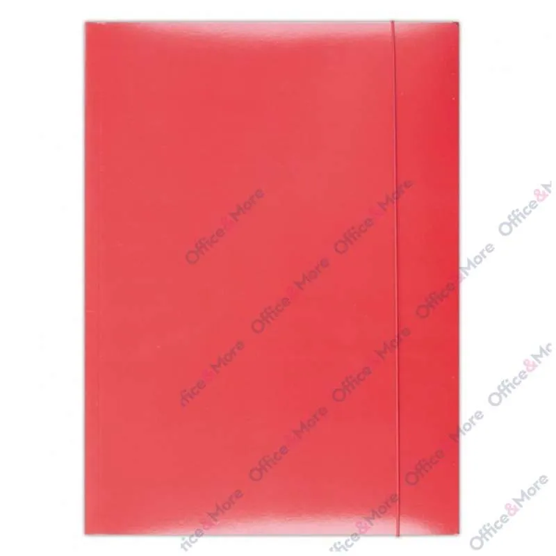 OFFICE PR. FASCIKLA SA GUMOM CRVENA A4 350G 