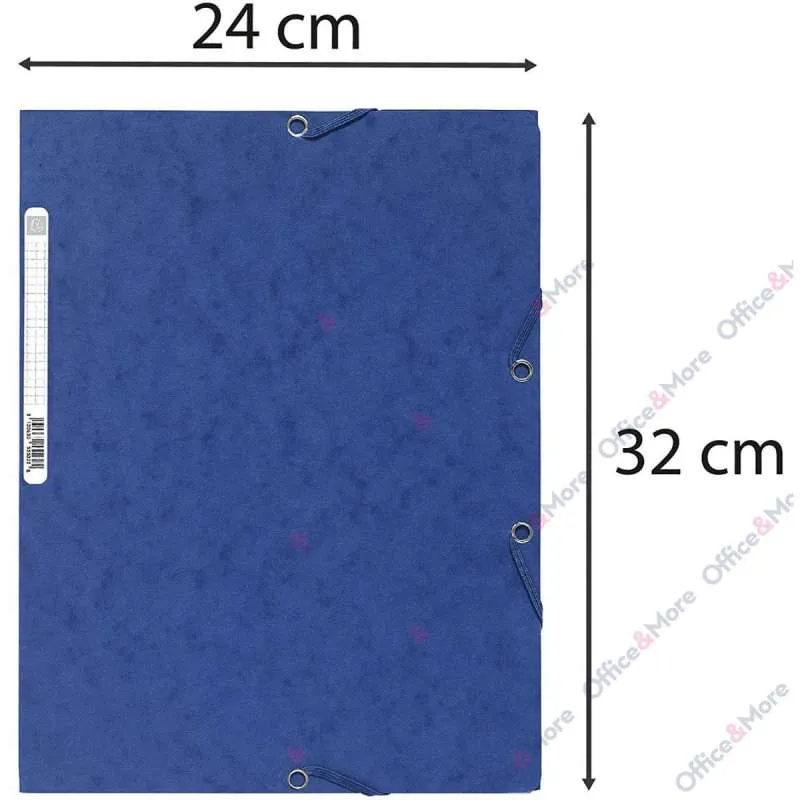 EXACOMPTA FASCIKLA KARTON BORDO 2 GUME 400G 