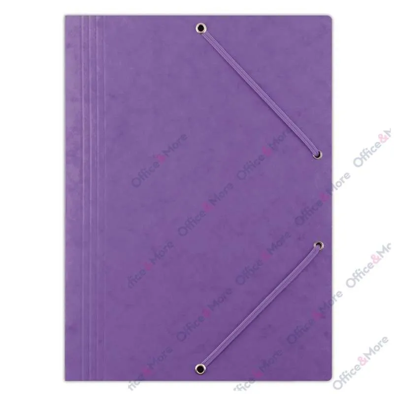 DONAU FASCIKLA KARTONSKA SA DVE GUME VIOLET 390G 