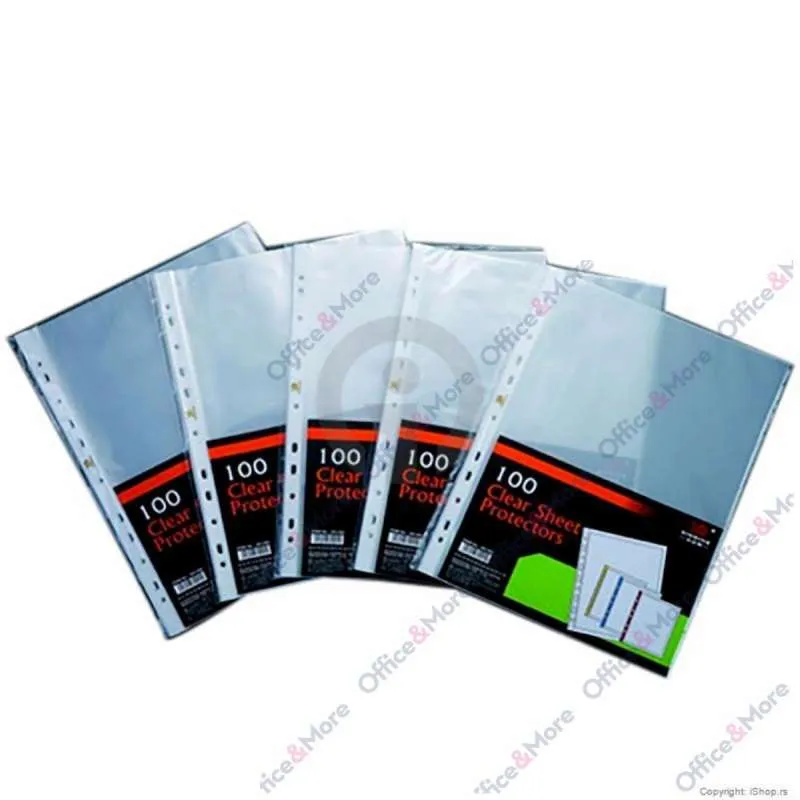 DUPLO FOLIJA U 60 MY KRISTAL,PROŠ.  PAK.100  00740 