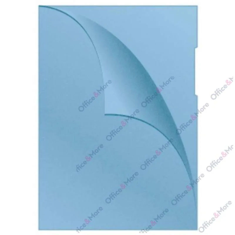 Q-CONNECT FOLIJA L PLAVA 120MY KOMAD 