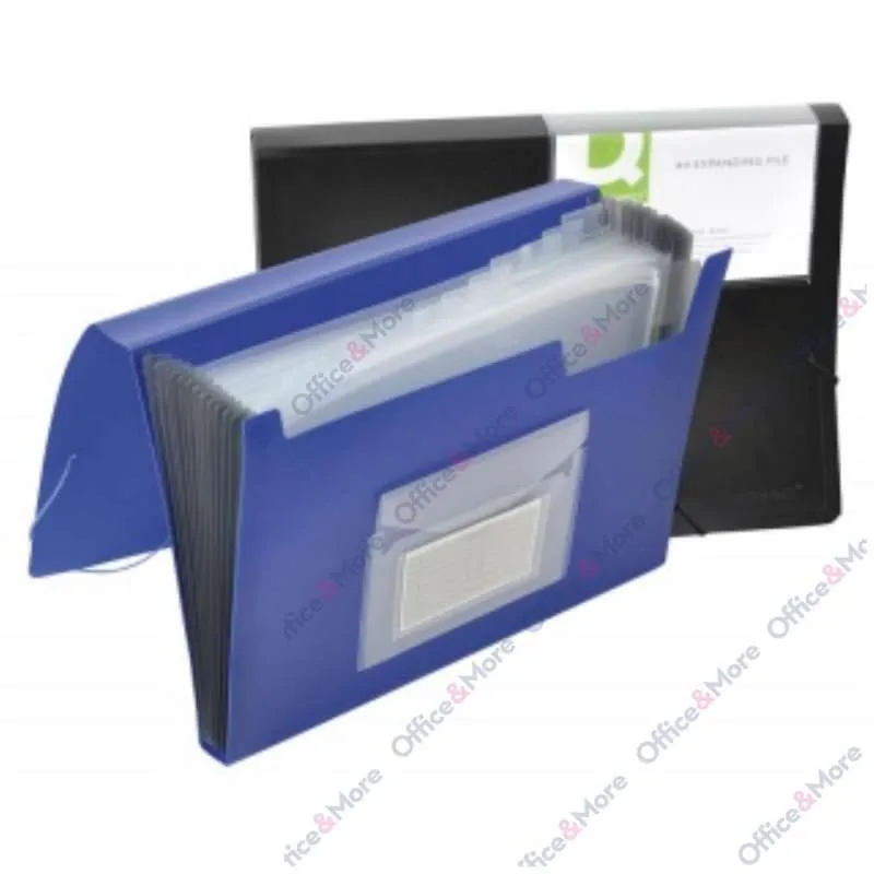 Q-CONNECT FOLDER A4 SA 12 PREGRADA TAMNOPLAVI 