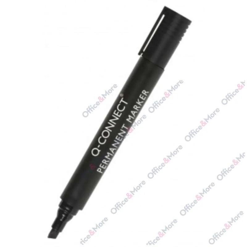 Q-CONNECT MARKER PERMANENTNI KOSI VRH CRNI 