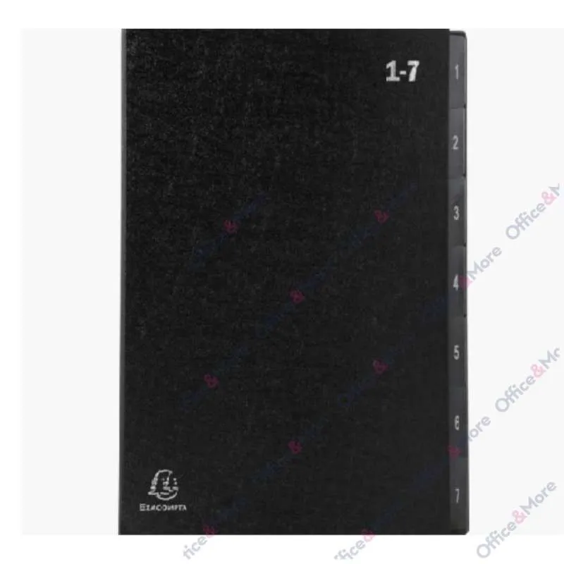 EXACOMPTA FOLDER SA 7 PREGRADA 1-7  CRNA ECONOMIC 