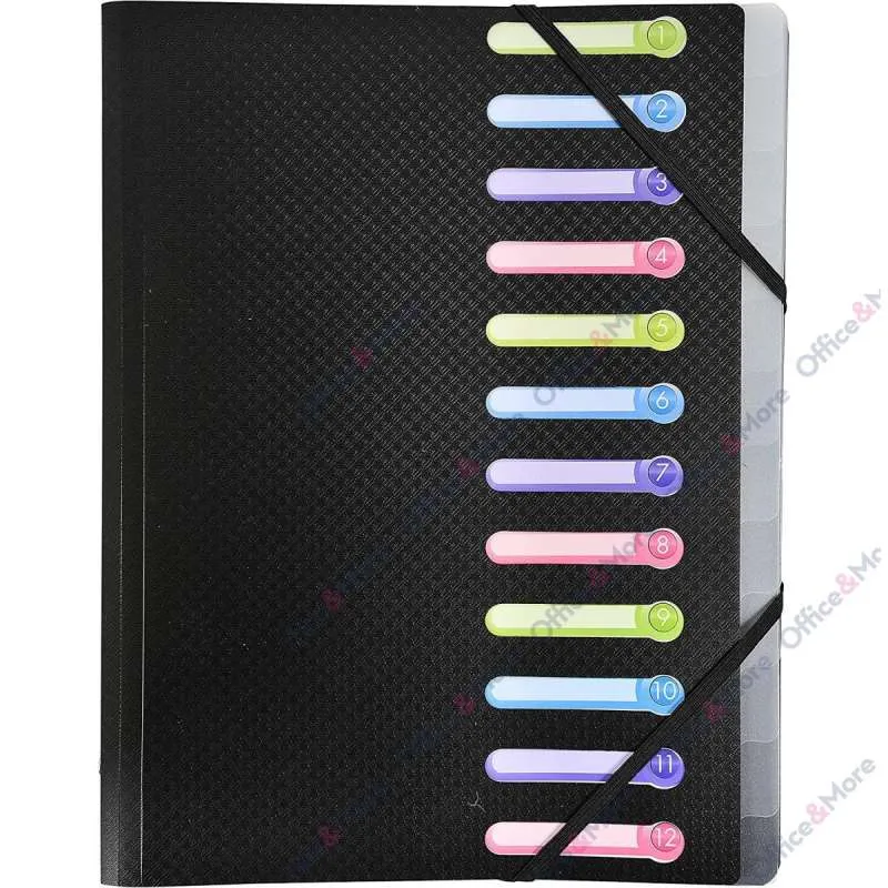 EXACOMPTA FOLDER SA 12 PREGRADA PP CRNI 