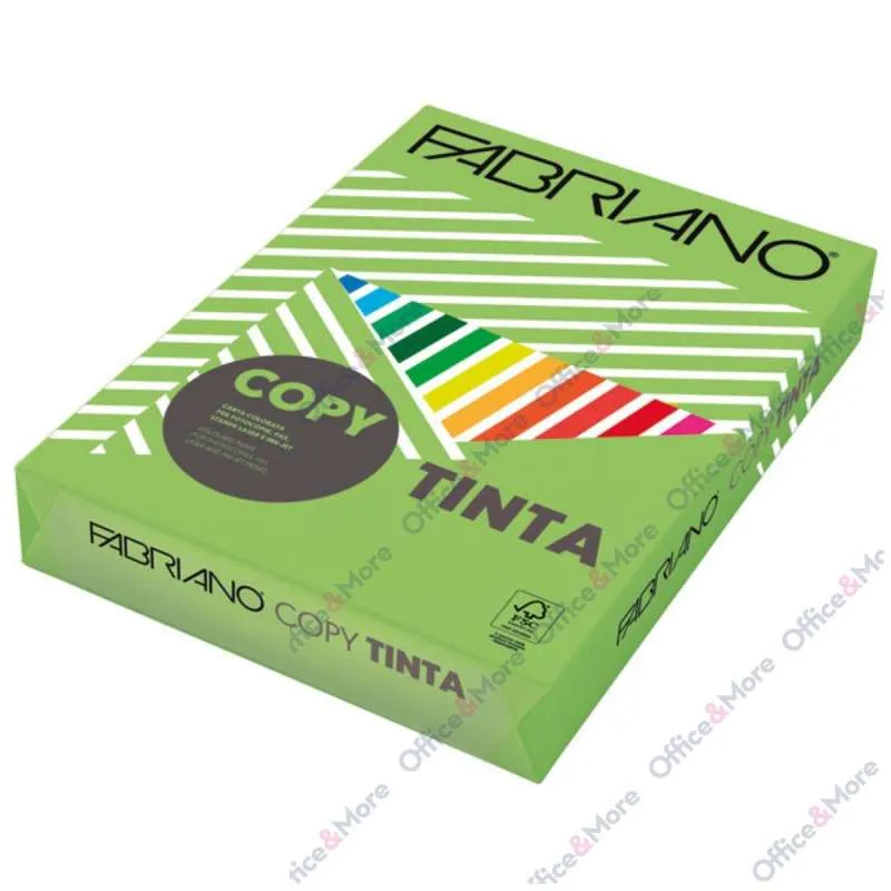 FABRIANO FTK A4 80G INT.S.ZELENA verde pisello 500 