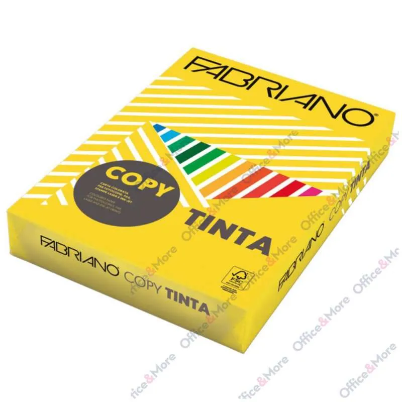 FABRIANO FTK A4 80G PASTEL ŽUTA cedro 1/500 