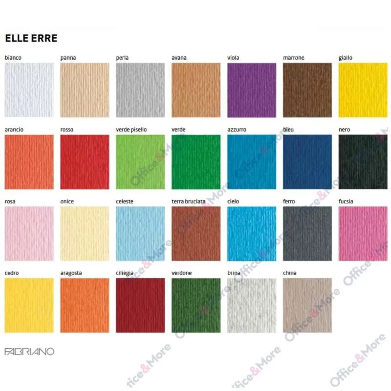 FABRIANO ELLE ERRE 50x70 GIALLO 42450707 220g žuta 