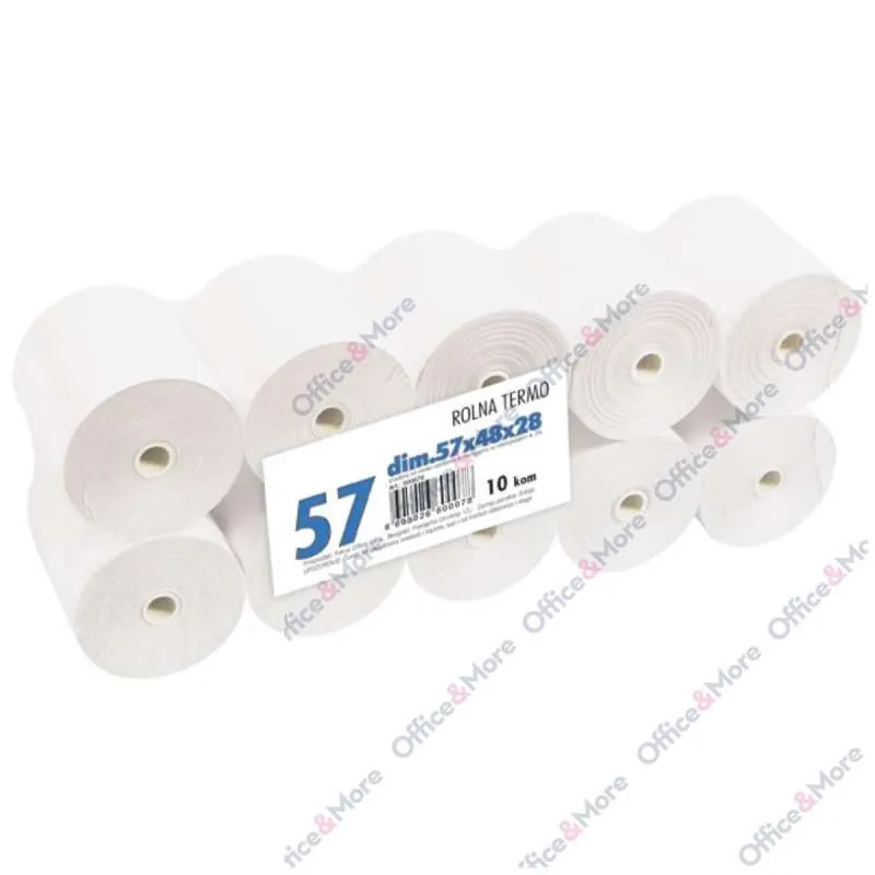 OM TERMO ROLNE 57MM (R48 MM) 28 M,  10 KOM. 