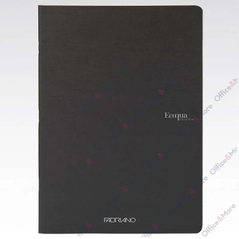 FABRIANO SVESKA 40L A4 KARO NERO EcoQua 19210208 