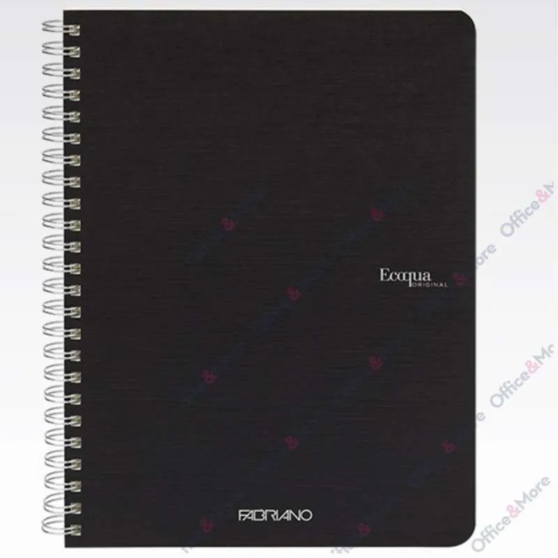 FABRIANO SVESKA 70L A5 SP DIKTO CRNA 90g ,EcoQua 