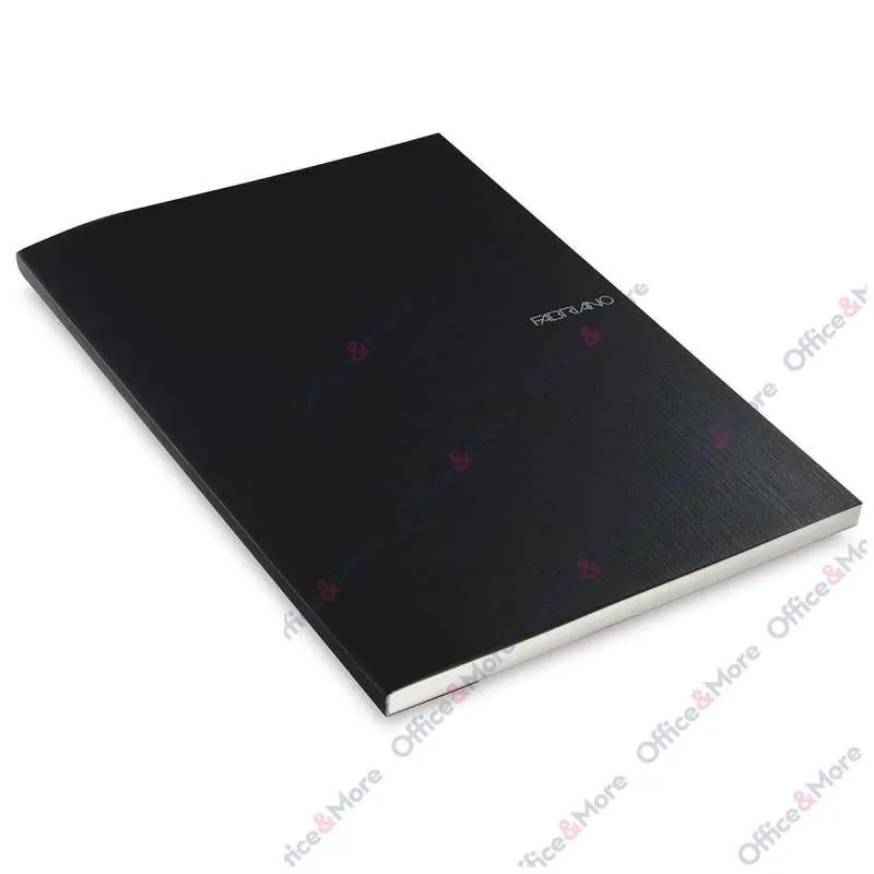 FABRIANO SVESKA 90L A5 MREŽA NERO 14821856 