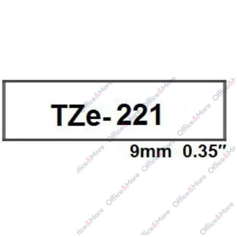 BROTHER TRAKE 9mm CRNO NA BELO TZe-221 