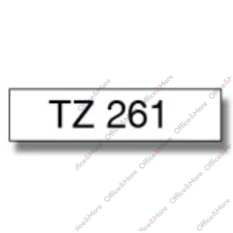 BROTHER TRAKE 36mm CRNO NA BELO TZe-261 