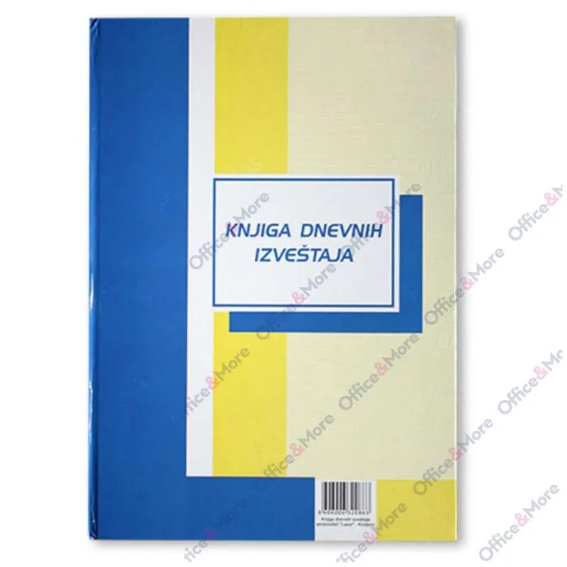 KNJIGA DNEVNIH IZVEŠTAJA (SA DŽEPOVIMA) EDI 