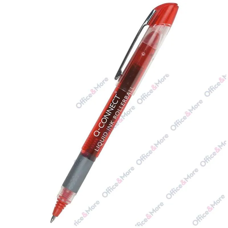 Q-CONNECT GEL ROLER 0,5MM FINE CRVENI 