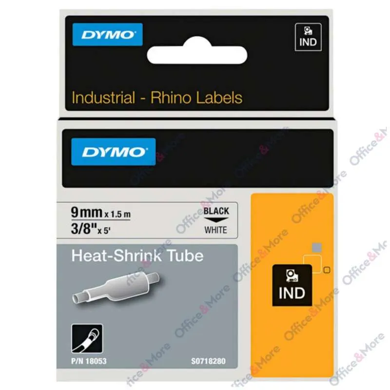 DYMO TRAKE 9mm X 1.5m CRNO NA BELO TERMO 