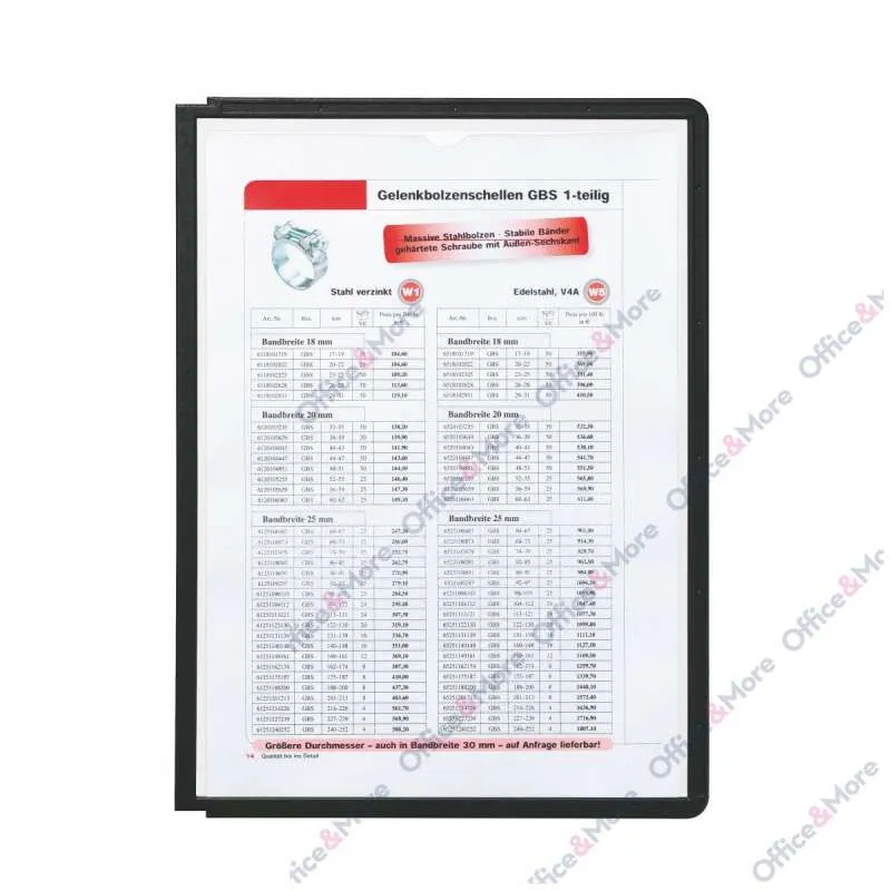 DURABLE RAM CRNI A4 5/1 ZA STALKE 