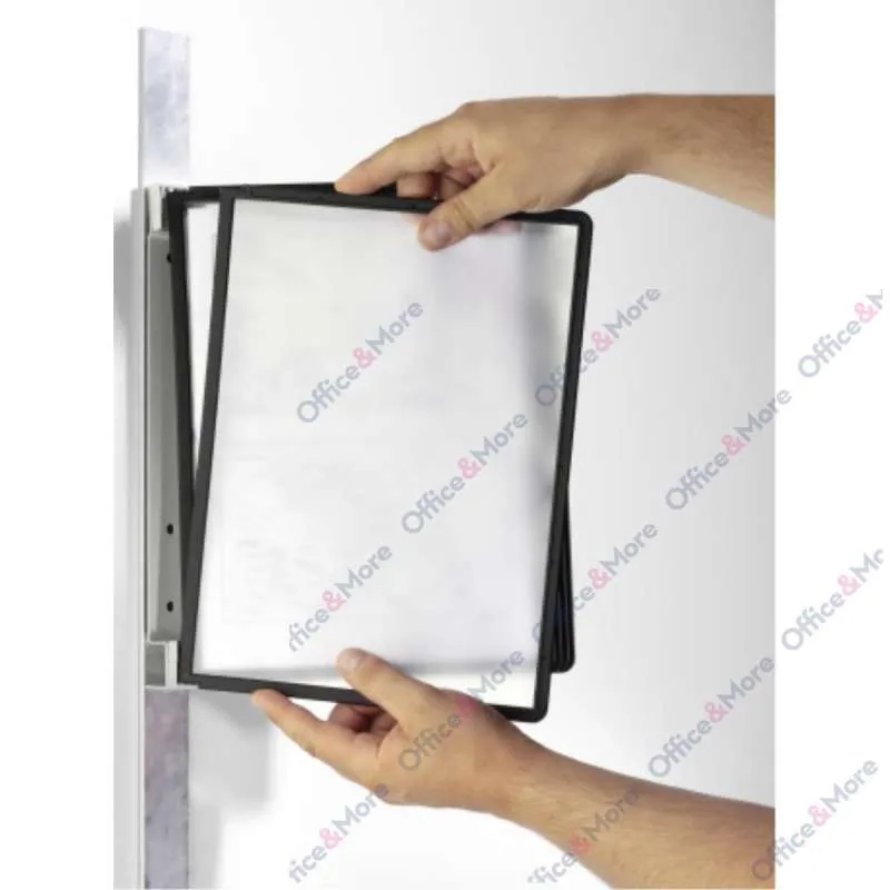 DURABLE STALAK ZIDNI MAGNETNI SA 5 RAMOVA CRNIH 