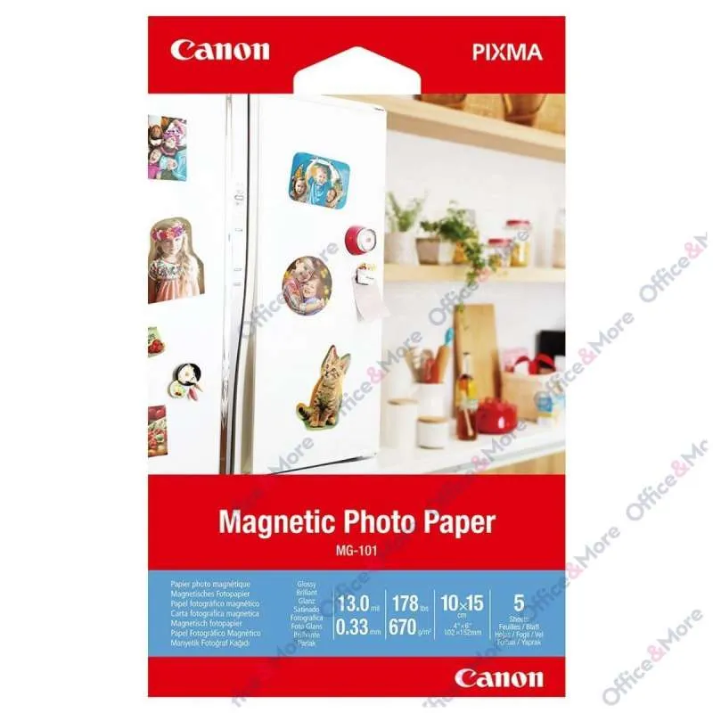 CANON MAGNETNI PAPIR 10x15cm 5 LISTOVA 