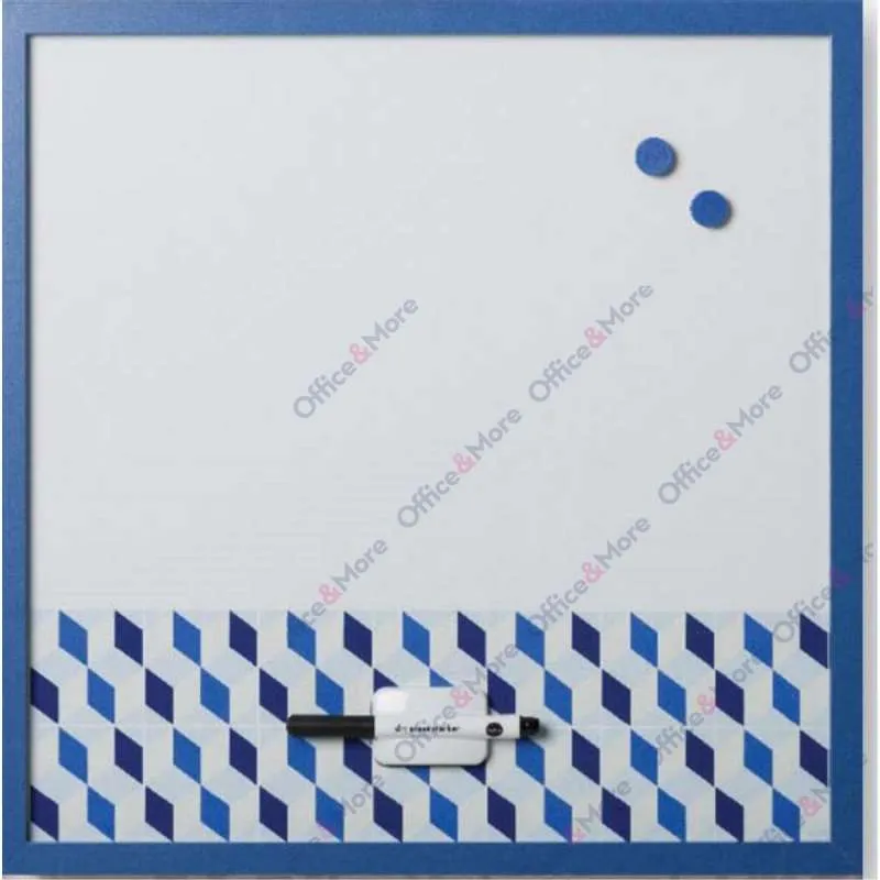 Bi-O MAGNETNA TABLA 45X45CM PLAVI RAM 058342 