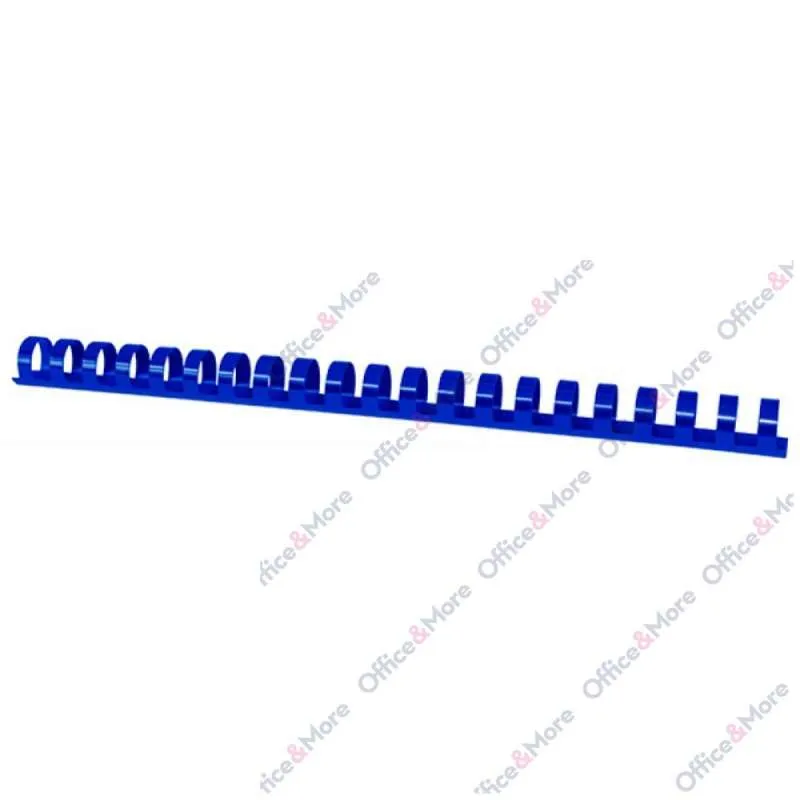 PLASTIČNE SPIRALE 16mm PLAVE PAK.100-20241615-01 