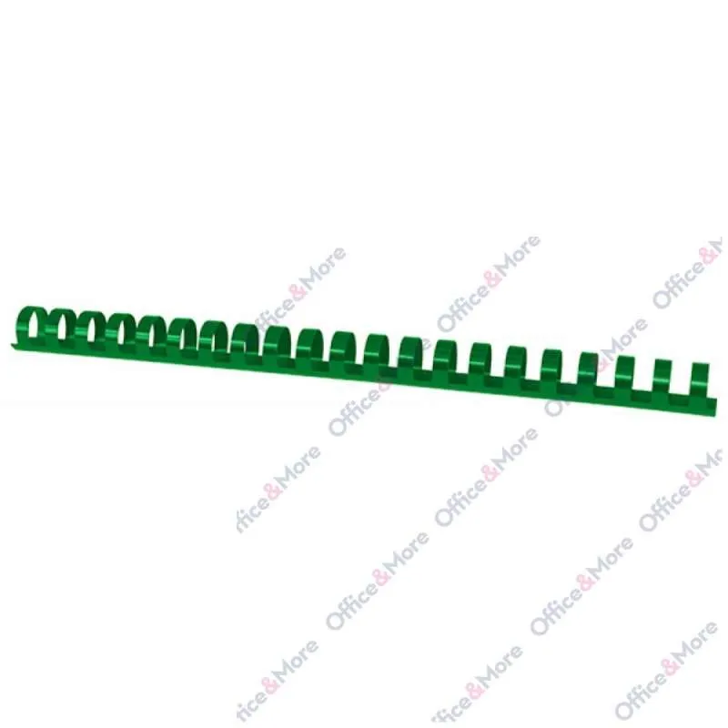 PLASTIČNE SPIRALE 16mm ZELENE PAK.100-20241615-02 
