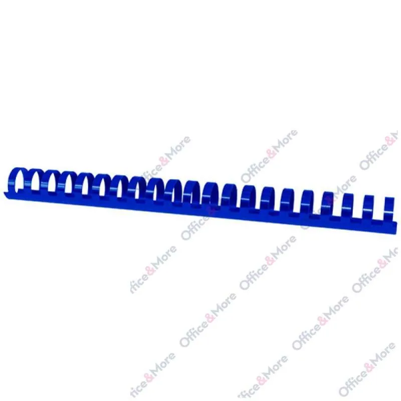PLASTIČNE SPIRALE 25mm PLAVE PAK.50-20242515-01 